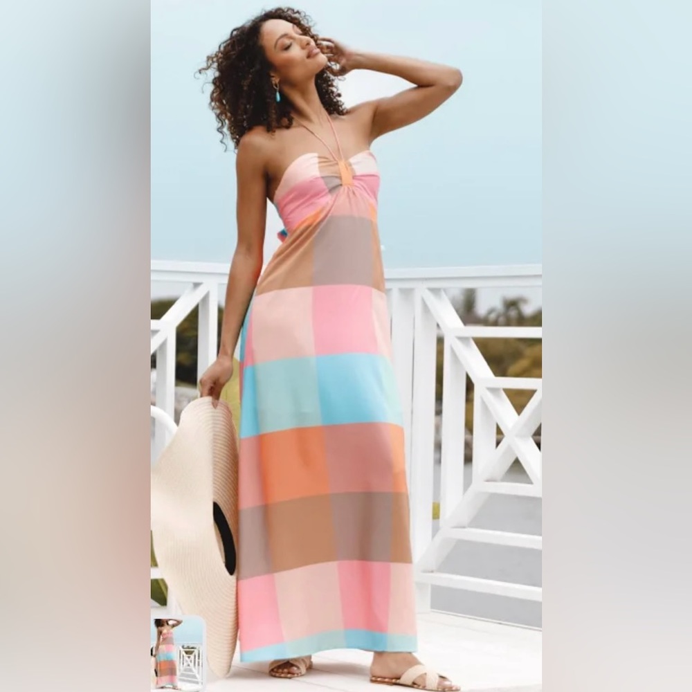 Worth collective-Halter maxi dress